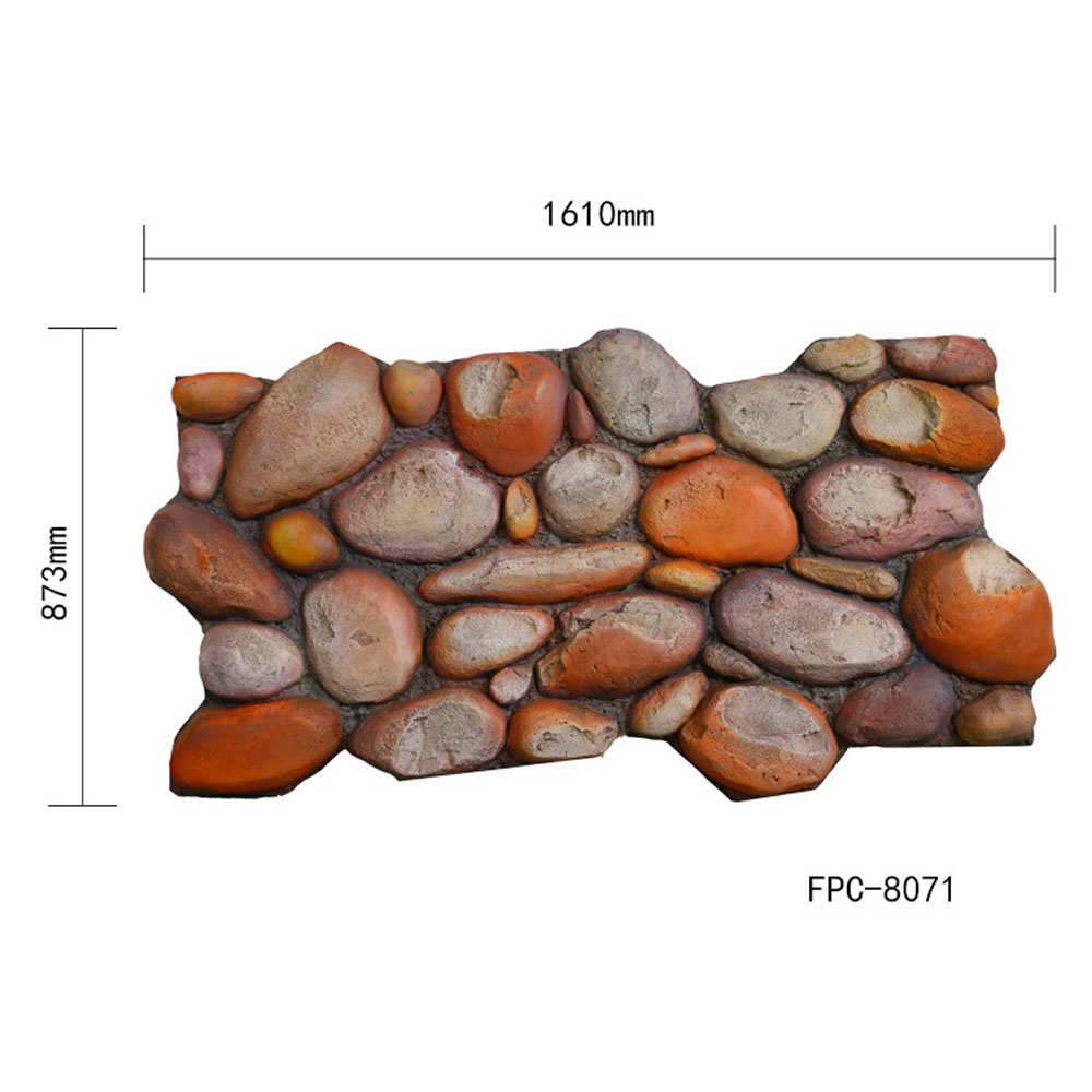 panou de perete din piatră pu