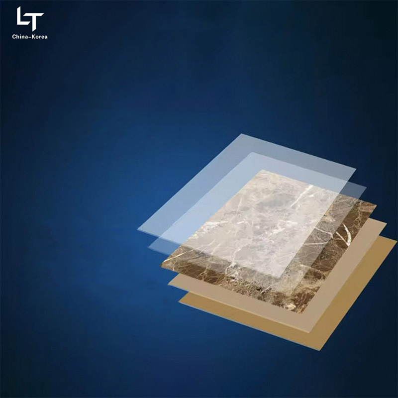 Placă UV PVC rezistentă la apă 1220×2440mm 3mm pentru decorarea panoului de perete interior cu finisaj lucios pentru decorarea designului casei, biroului