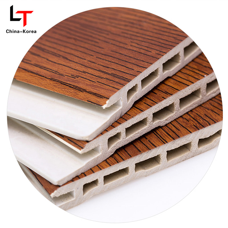 Melinco Decorație interioară Textura piatră artificială Panouri plat Panouri PVC pentru tavan Panouri de perete din granulație de marmură Foaie impermeabilă