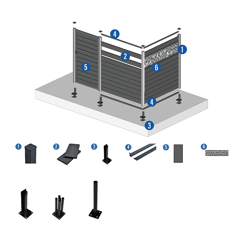 Lemn, plastic, compozit, Wpc, gard acasă, grădină, curte, panouri, gard, mai bine decât vinil, pvc, gard, impermeabil, în aer liber, tablă de confidențialitate HDPE
