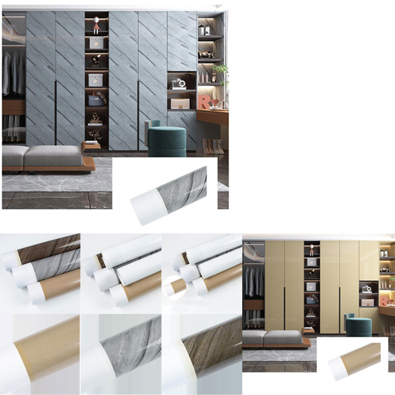 Film de transfer de căldură din marmură cu ștanțare la cald auriu Film decorativ pentru mobilier din PVC Folie de presare în vid pentru ușă pentru panou de perete Placă UV WPC