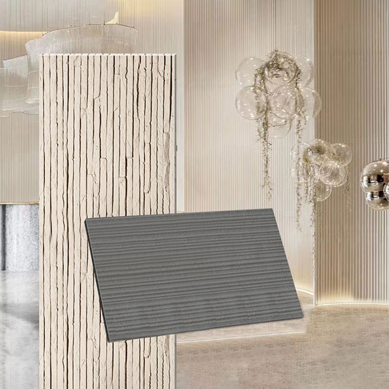 Design modern Panouri de perete ușoare ignifuge Material nou Placi de piatră moale Placi flexibile MCM Acoperire liniară de pereți din piatră